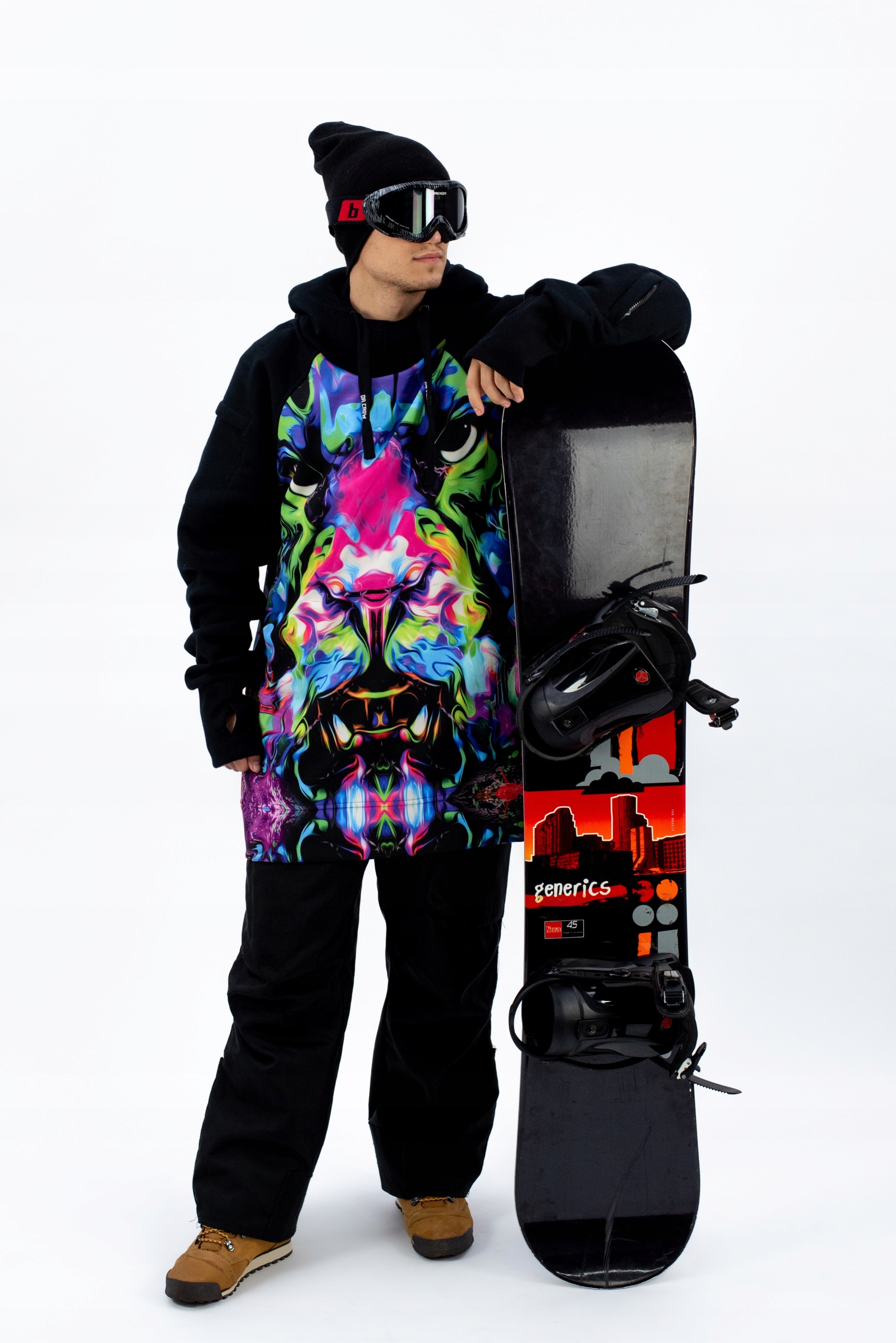 Męska Bluza Snowboardowa Tiger XS