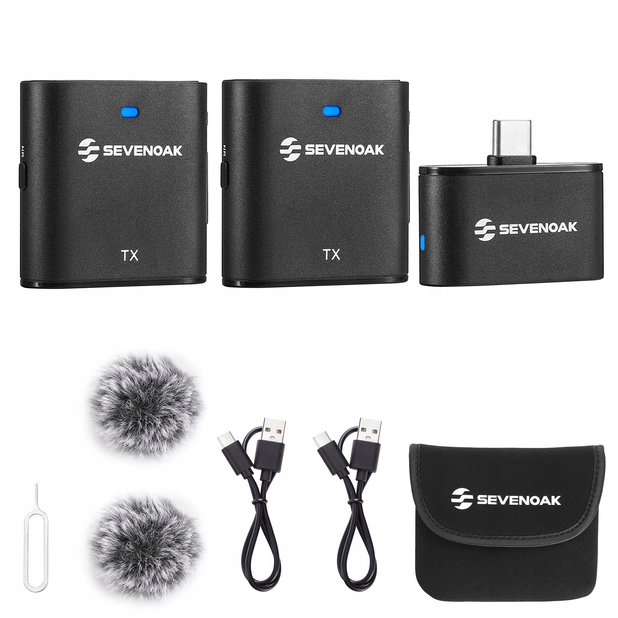 Bezdrátový mikrofon Sevenoak SKM-S2-U s dynamickou redukcí šumu