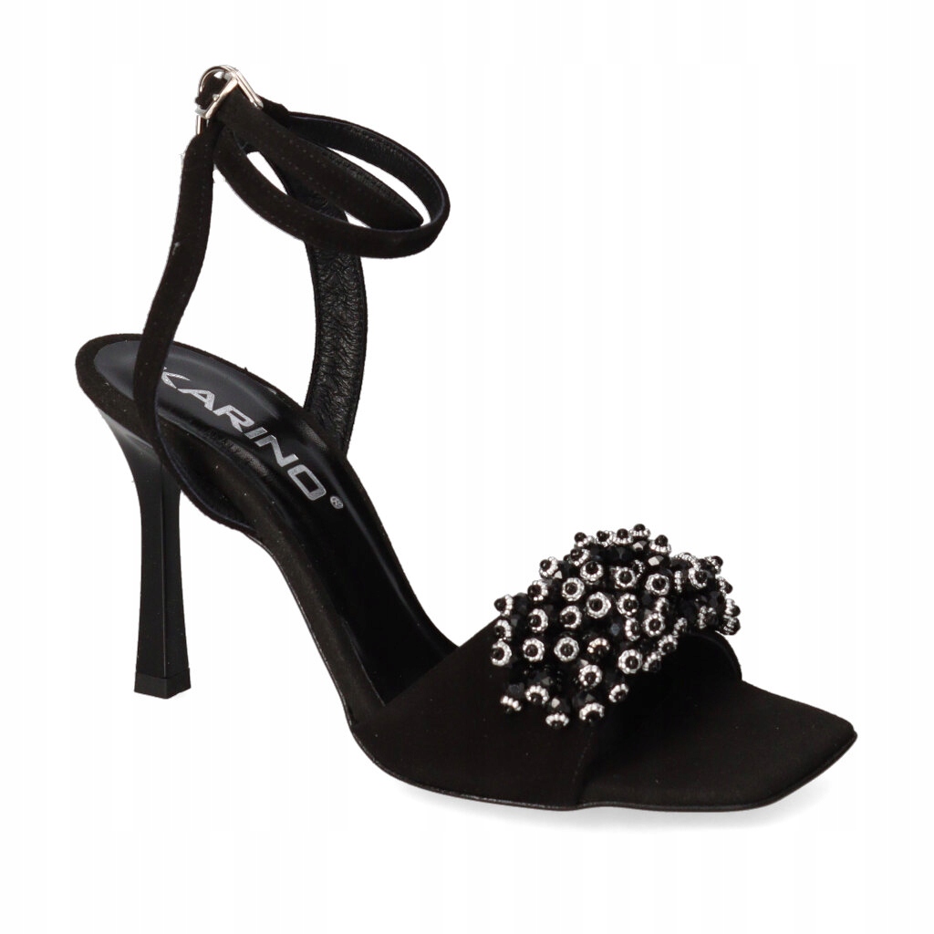 Sandály Karino 5143/003-P Černý semiš 38