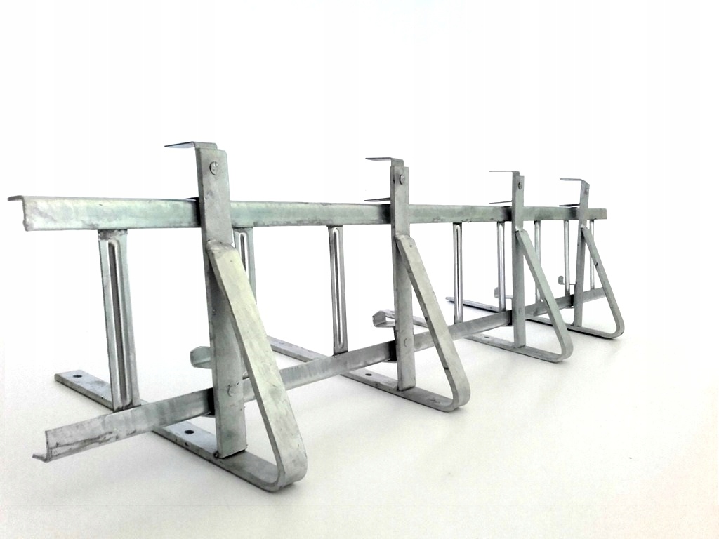 Płotek przeciwśniegowy 3m z 4 uchwytami ocynkowany DO POKRYĆ PŁASKICH