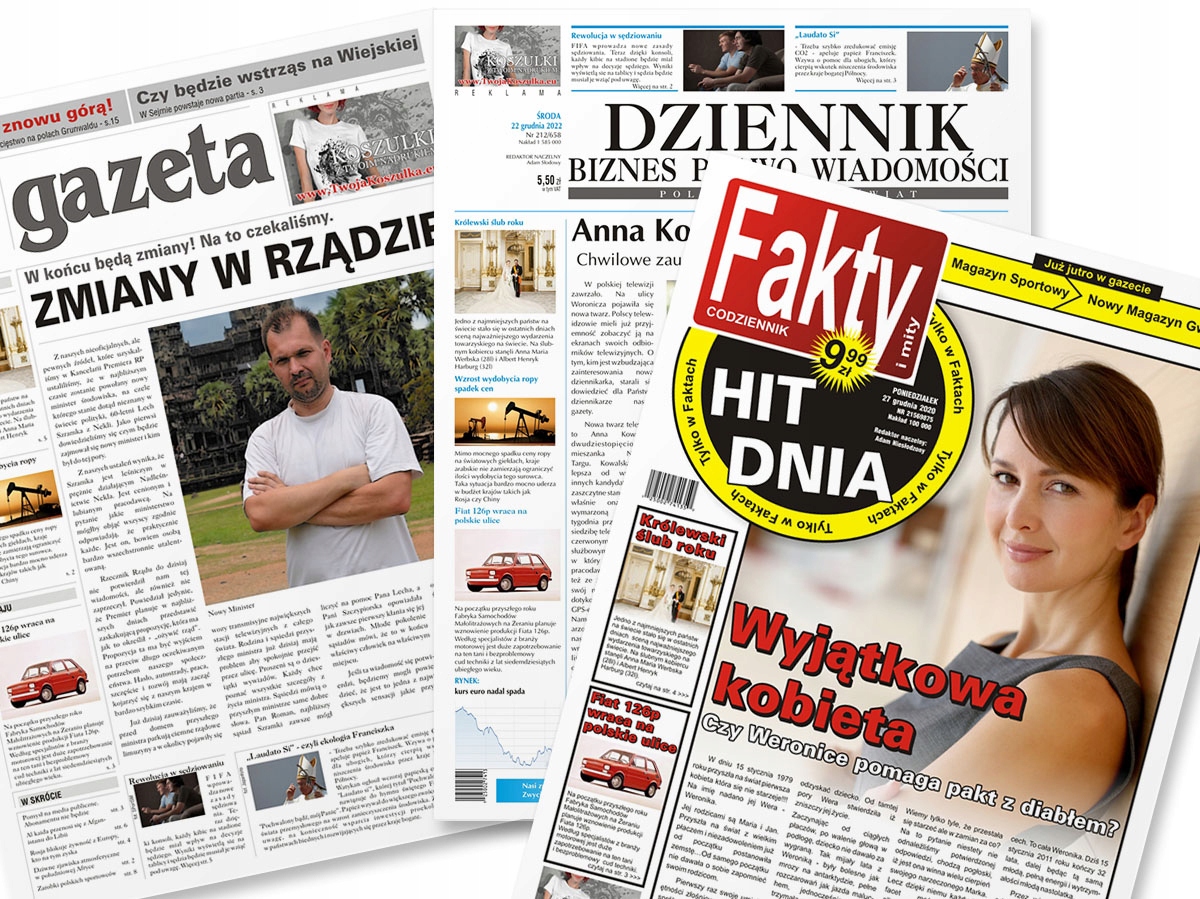 

gazeta z Twoim zdjęciem artykuł 4 strony