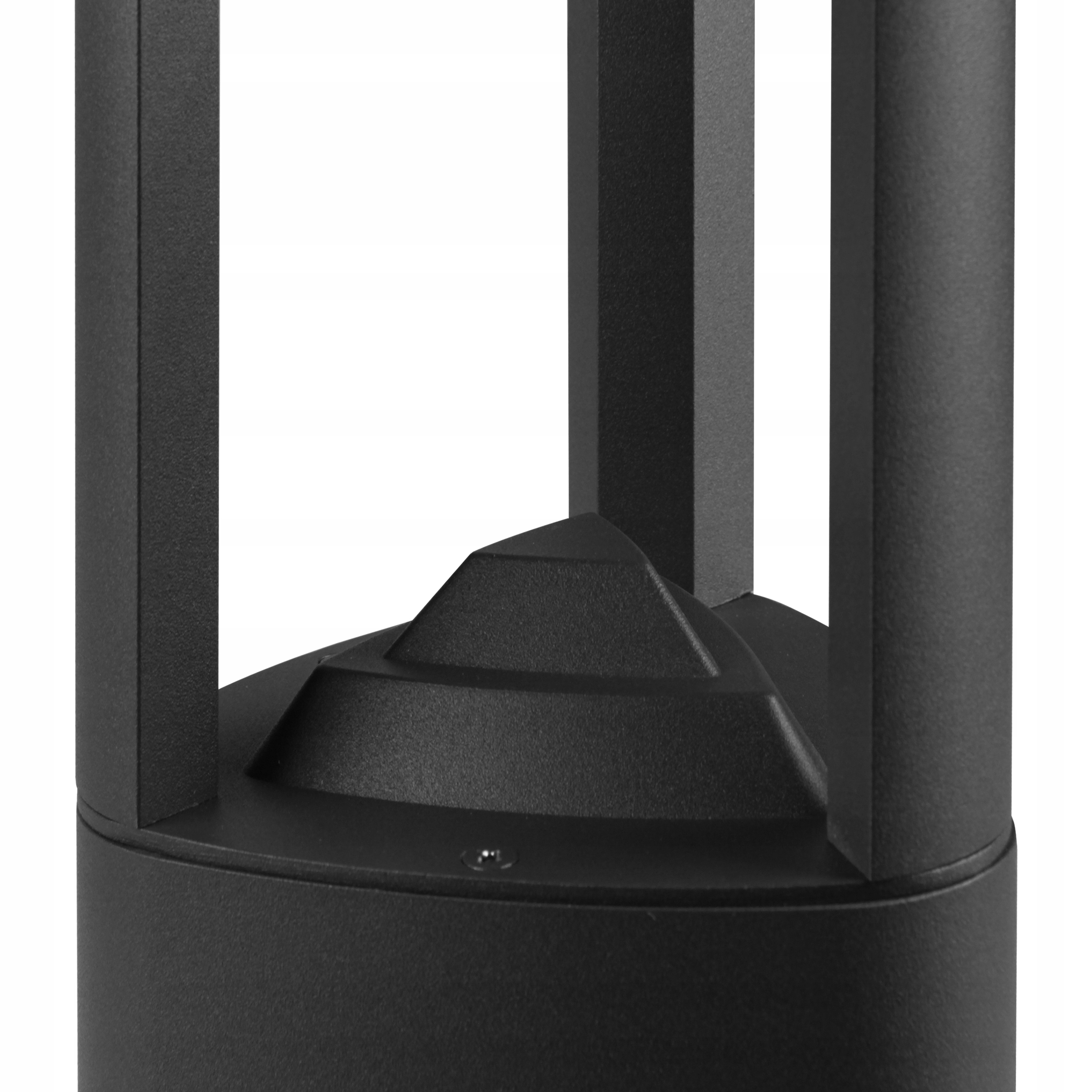 Słupek oświetleniowy prostokąt LVT GX53 60 cm czarny Wysokość produktu 60 cm