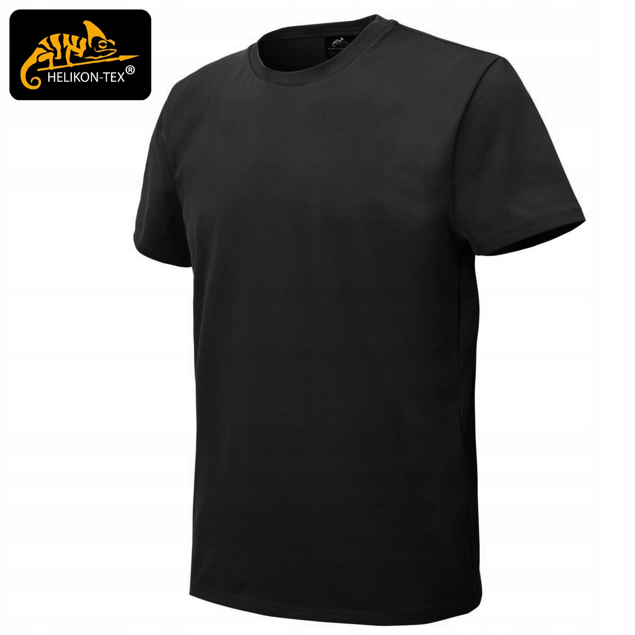 Koszulka Męska T-Shirt Helikon Bawełna Organic SLIM Sportowa Black L Marka Helikon-Tex