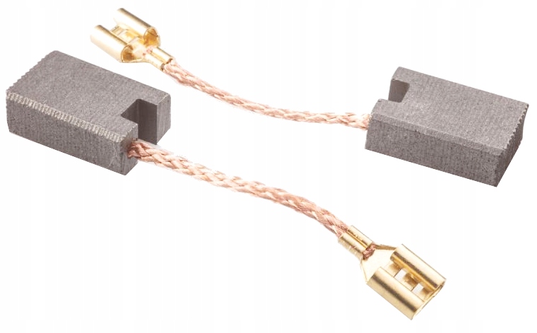 SZCZOTKI WĘGLOWE 13X7X20 KOŃCÓWKA X6 (KPL) - SW80