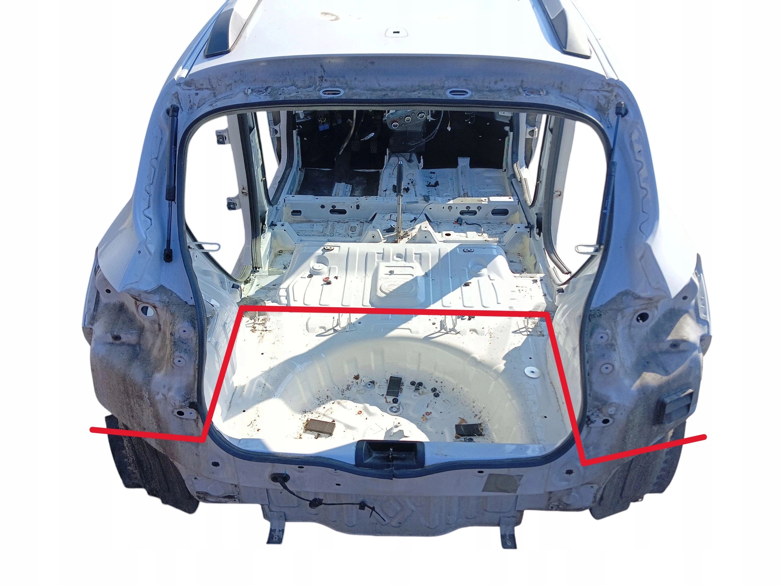 rear panel sump DACIA SPRING (21-24)