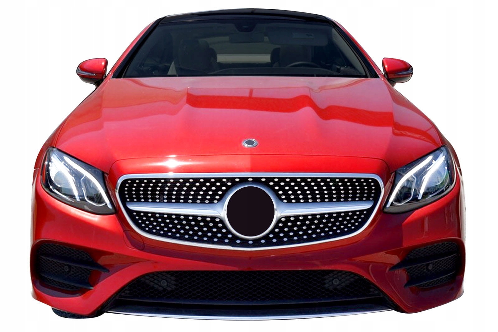 MERCEDES E-CLASS W213 16-20 GRILL DIAMOND SREBRNY