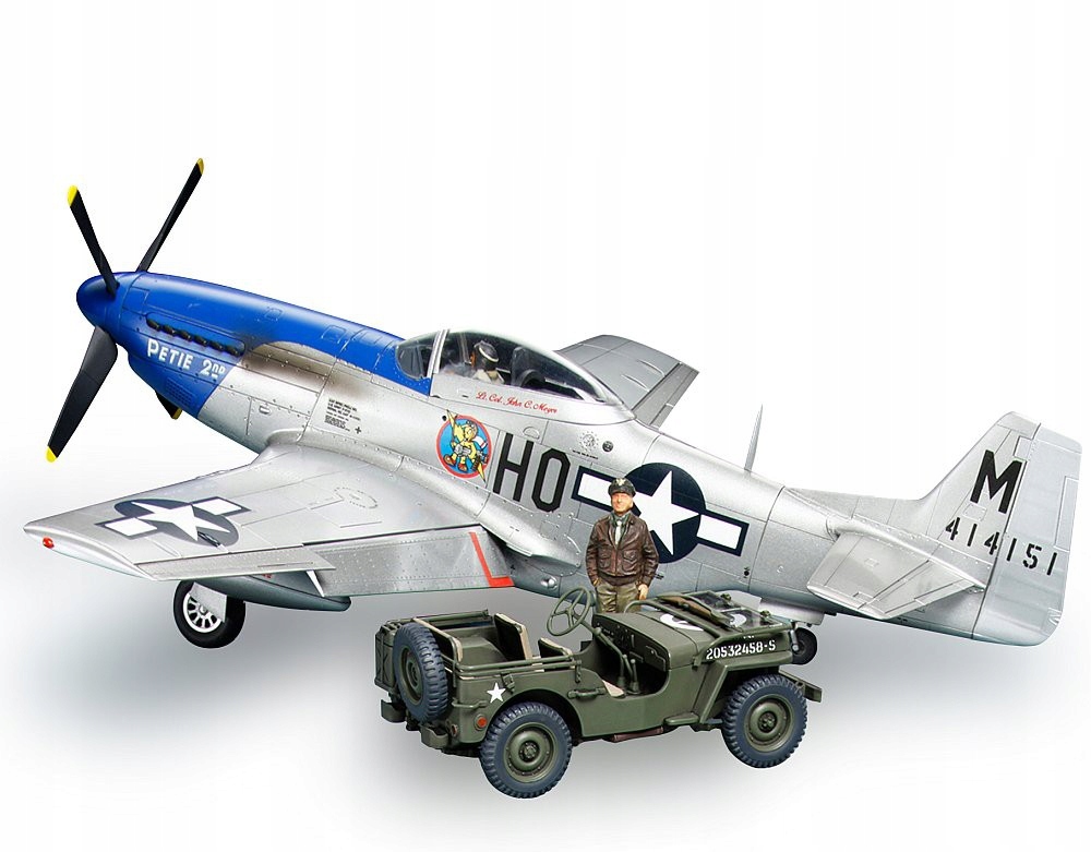 1/48 P-51D Mustang 1/4t 4x4 LV Tamiya 25205