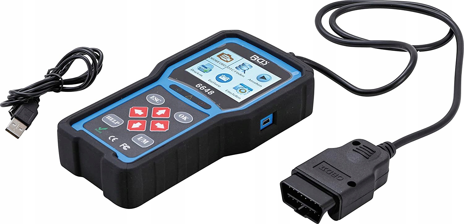 Urządzenie diagnostyczne OBD II BGS Technic 6648