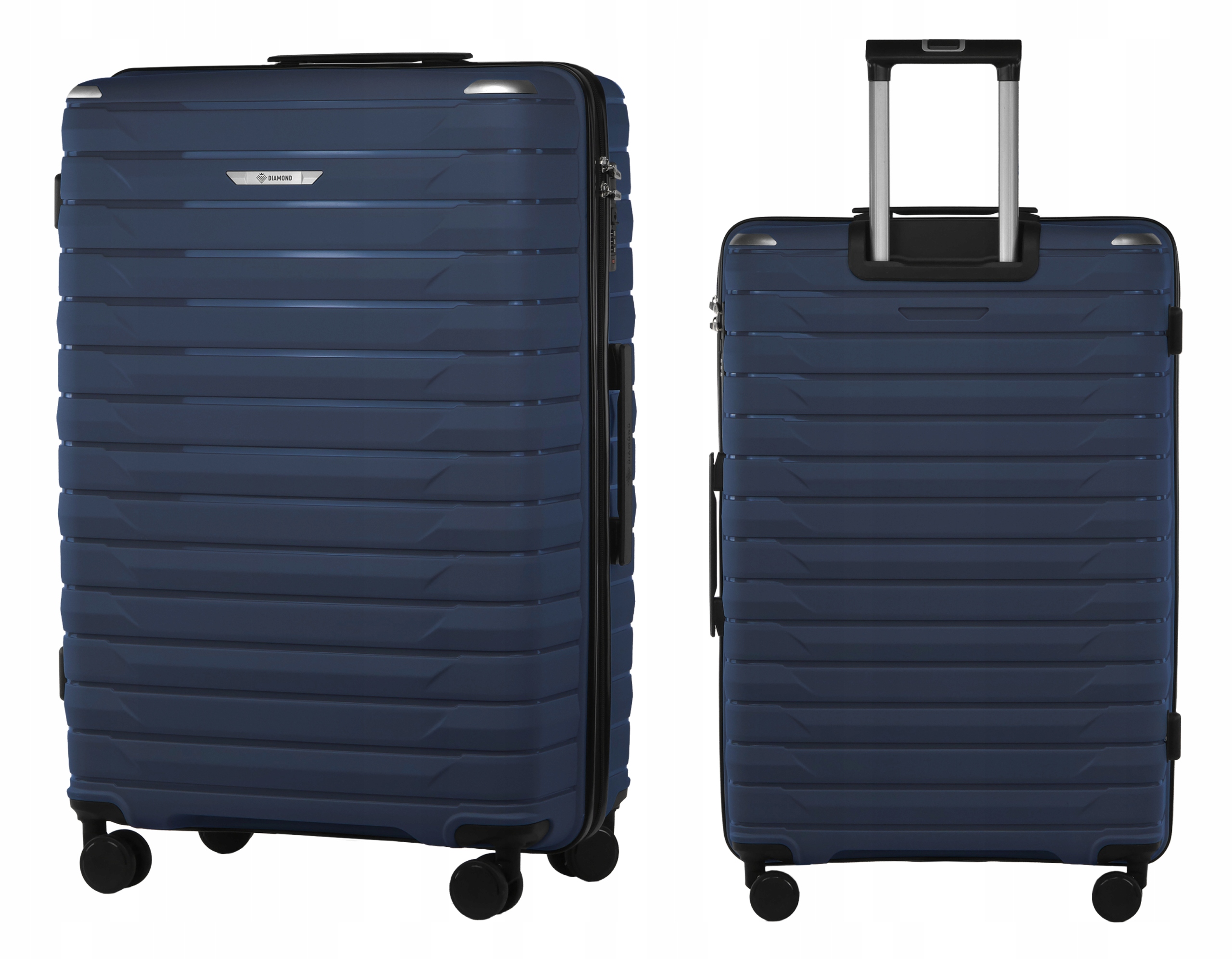 Velká Cestovní Taška Z Polypropylenu, Zavazadlo Diamond, Modrá, Velikost 28", P420