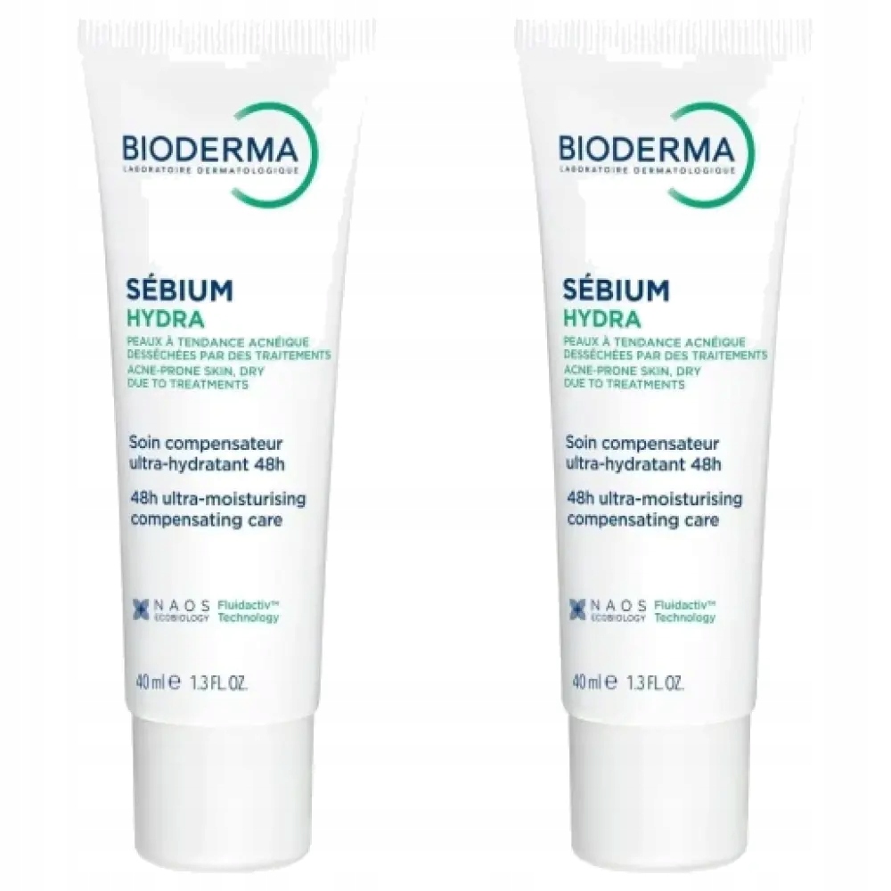 2x Bioderma Sebium Hydra krem nawilżający, 40 ml