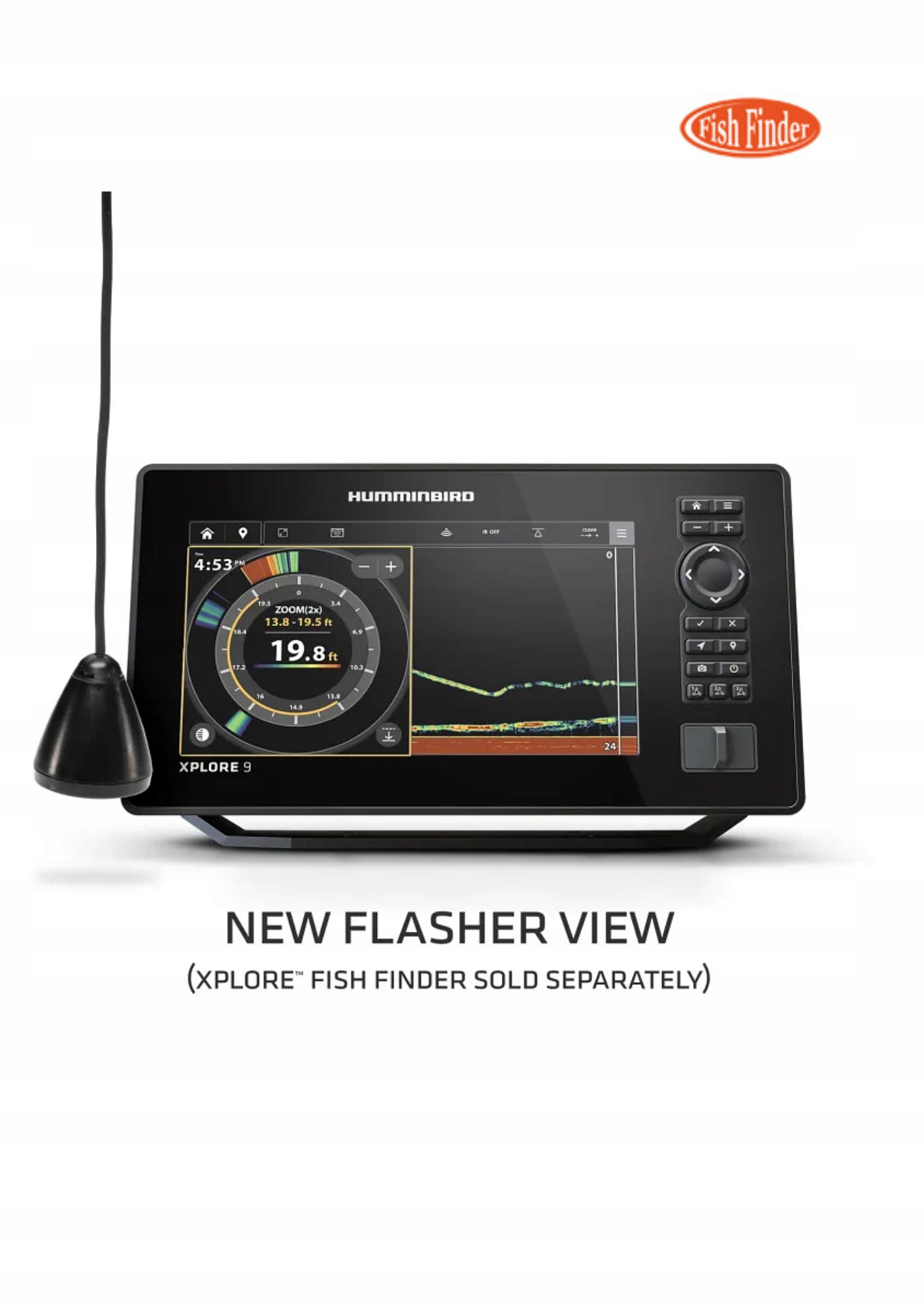 Humminbird Xplore XI 14 Hw – przetwornik podlodowy Ice