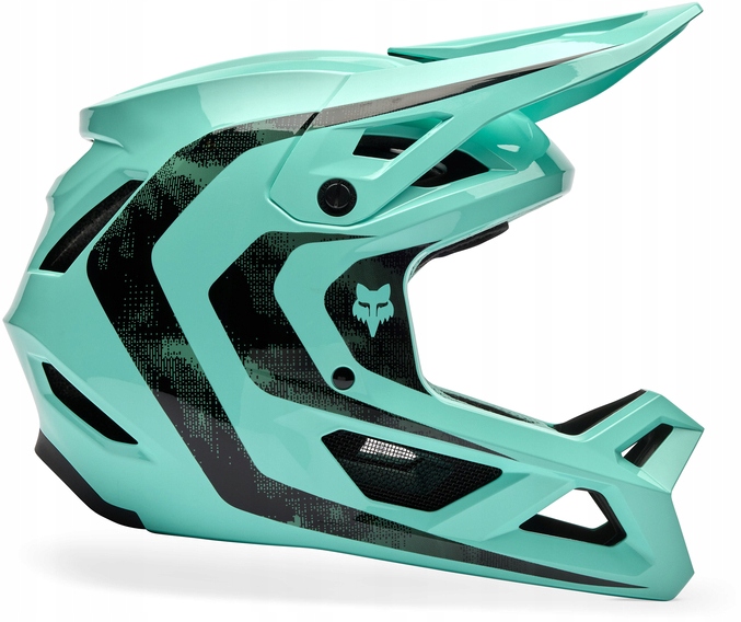 Celorozepínací cyklistická helma Fox Rampage vel. M 57-58 cm Mips Dh Kairos Turquise