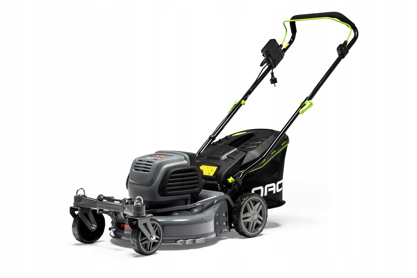 Kosiarka Elektryczna Nac 46cm Silnik Indukcyjny 1800 W Kosz 50l 4w1 Stalowa