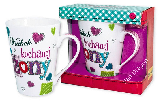 

kubek Kochanej Żony na walentynki żona