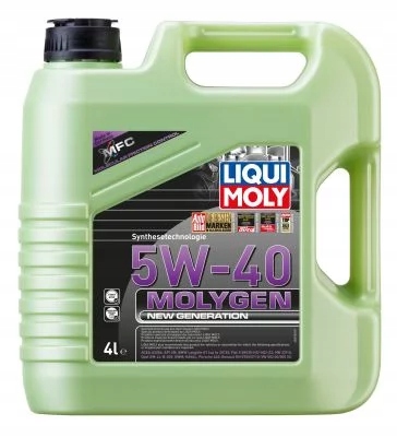 Olej Liqui Moly 5W40 4L Molygen A3/B4 Sn LL01 9.55535-H2/N2/Z2