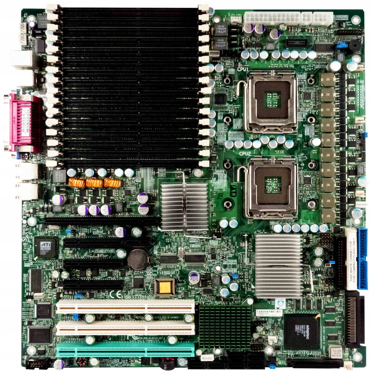 Supermicro X7DB8+ Dual LGA771 DDR2 PCIe Pci-x eATX