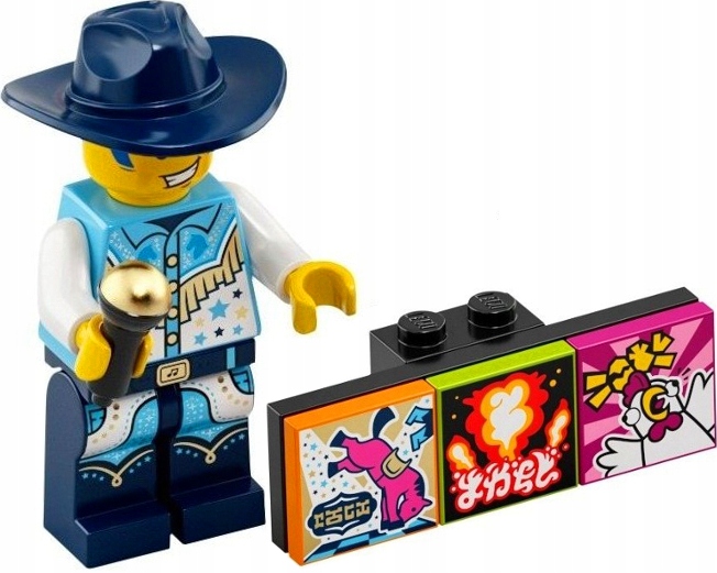 Lego Minifigures Seria Vidiyo Figurka Kowboj Cowboy Disco Discowboy 43101 6