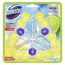 Domestos Toaletní kostka Power 5 Lime 3 x 50 g