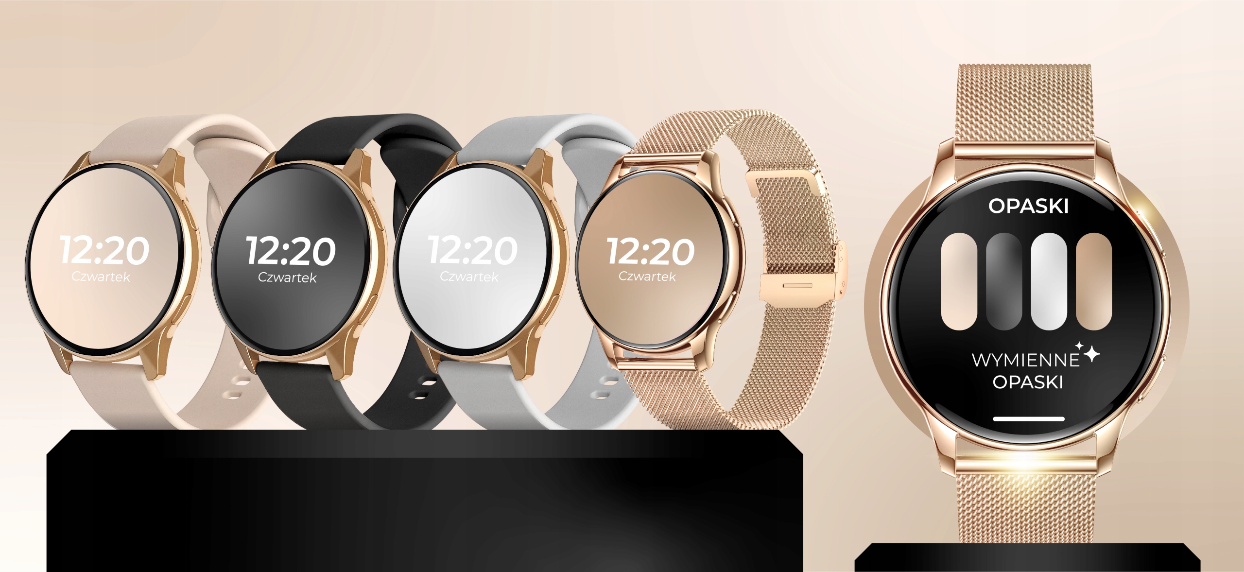 СМАРТ-ГОДИННИК ЖІНОЧИЙ МЕНЮ EN ДЗВІНКИ СПОВІЩЕННЯ СПОРТИВНИЙ 4 РЕМІНЦЯ