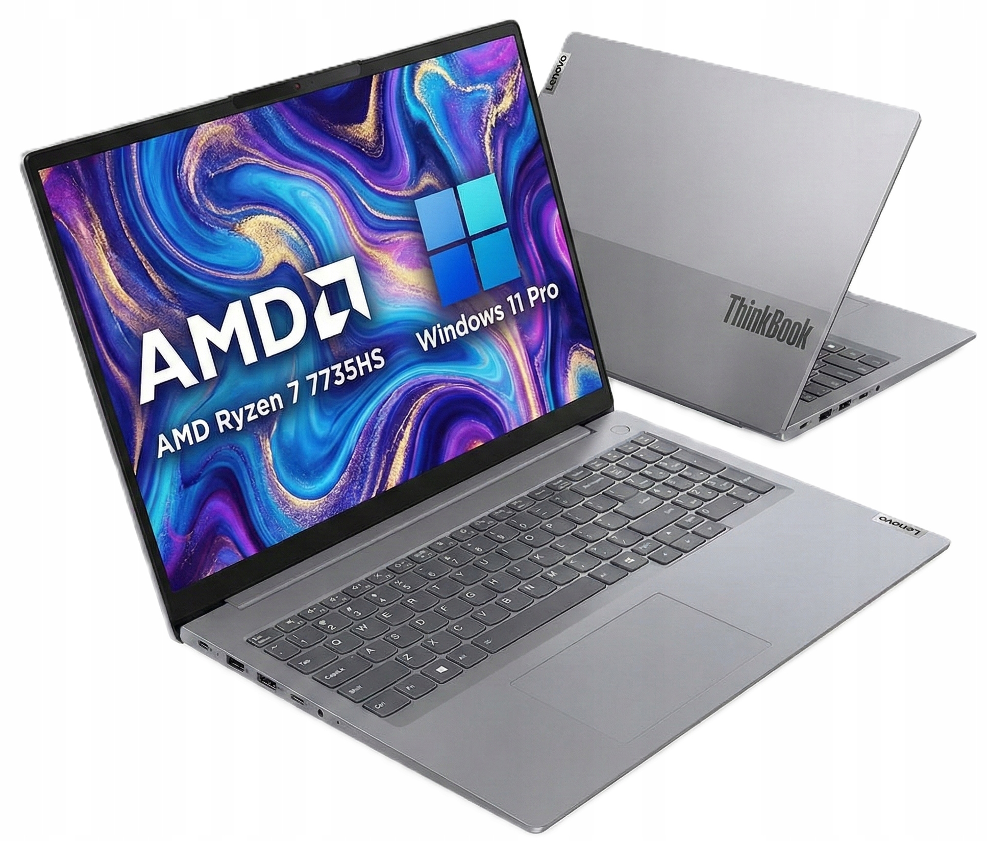 Lenovo ThinkBook 16 Gen 7 Ryzen 7 7735HS 16/512GB 16" Fhd+ Dotyk W11PRO