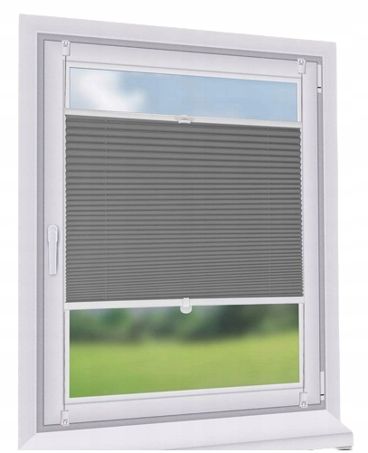 SEKEY ROLETA PLISOWANA WYMIAR 40X130 CM SZARA Marka Sekey