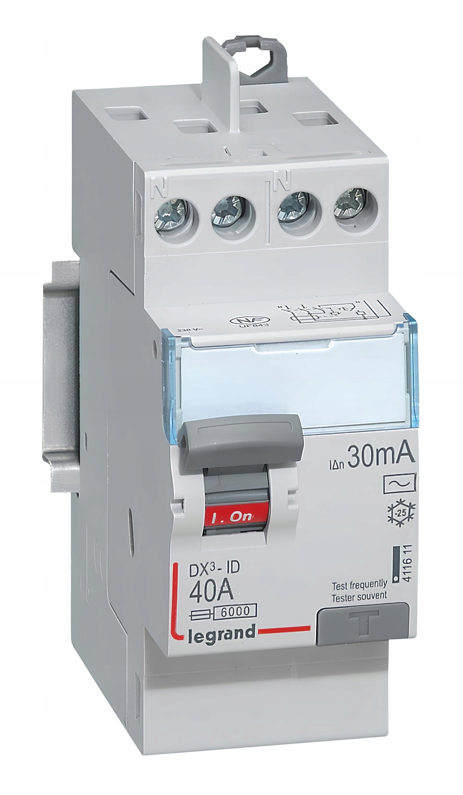 Proudový spínač Legrand LEG411611 Ac 30mA 2 m, vysoká citlivost