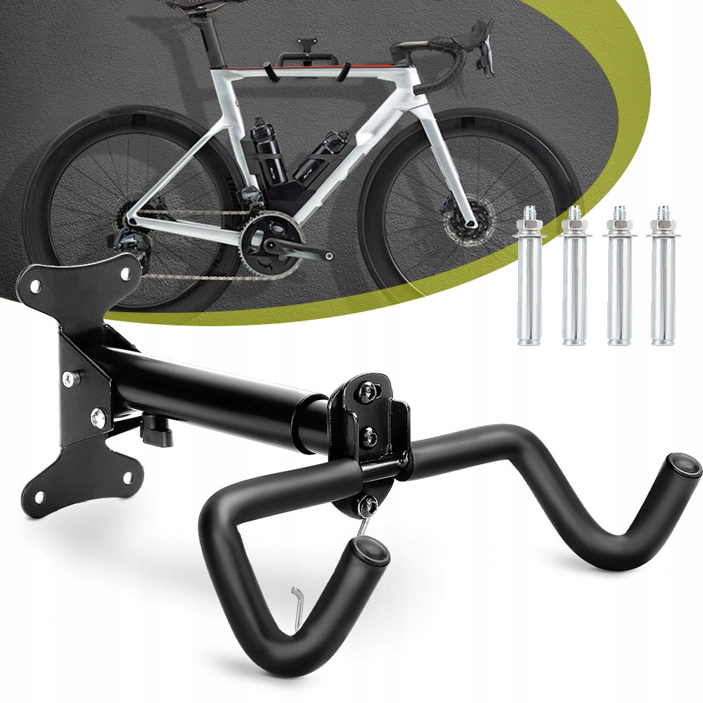 Uchwyt Ścienny do Roweru, Stojak na Rowery na Ścienny, Hak Rowerowy Ścienny Stan opakowania oryginalne