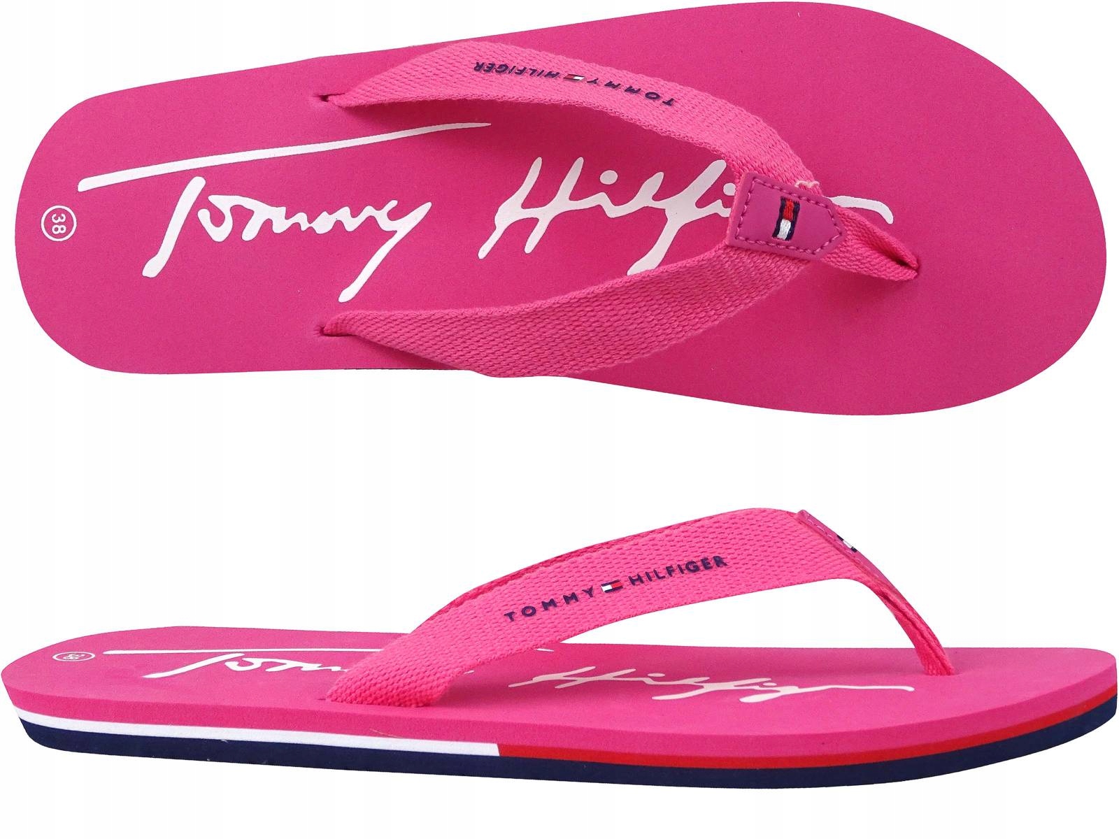 

Tommy Hilfiger Flip Flop Japonki Klapki Plaża