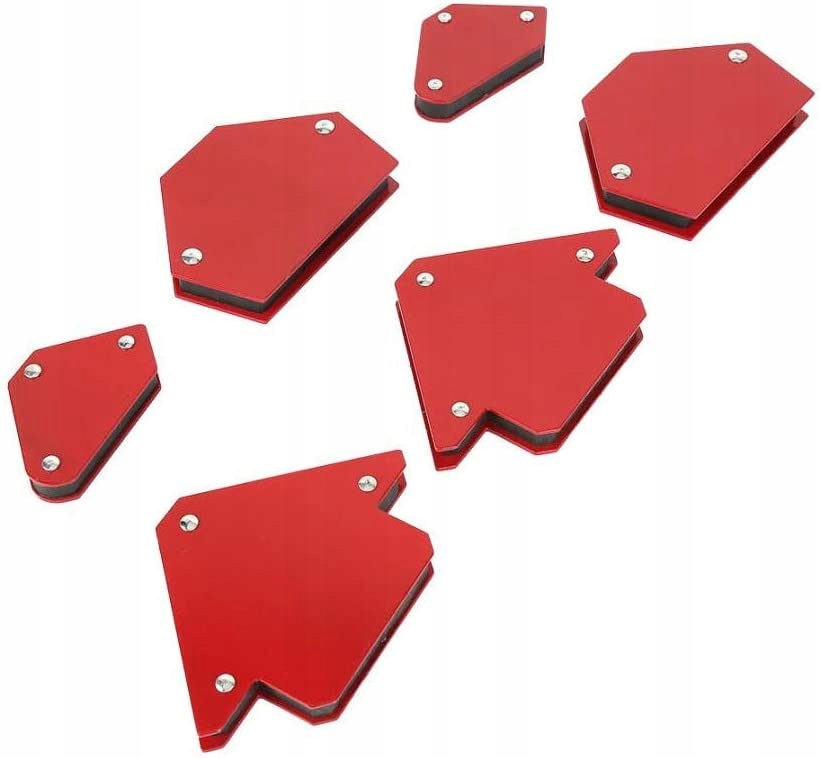 UCHWYT MAGNETYCZNY SPAWALNICZY KĄTOWNIK ZESTAW SPAWALNICZY MAGNES 6EL