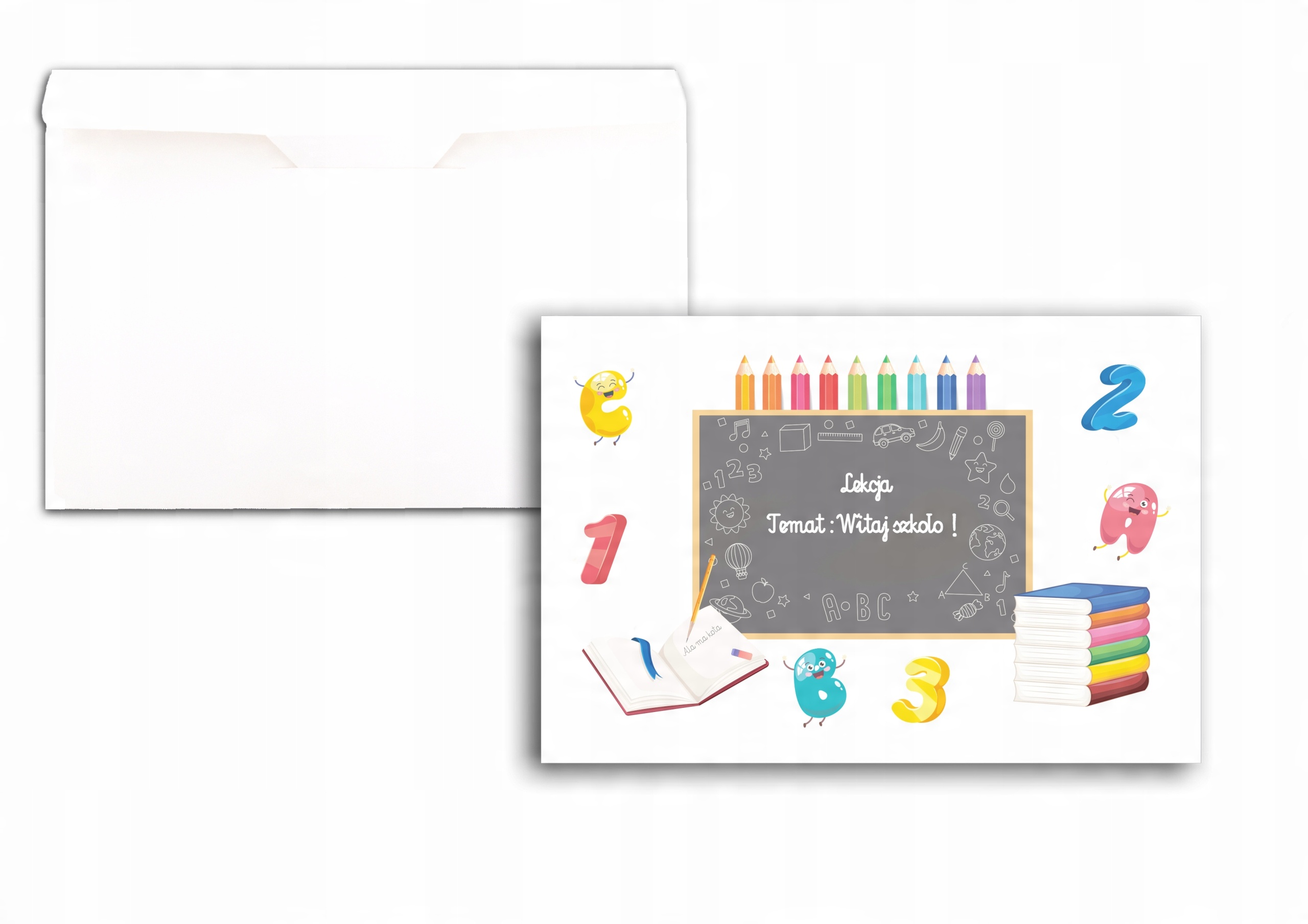 

Etui na zdjęcia karton 15x21,15x23 -Witaj szkoło!