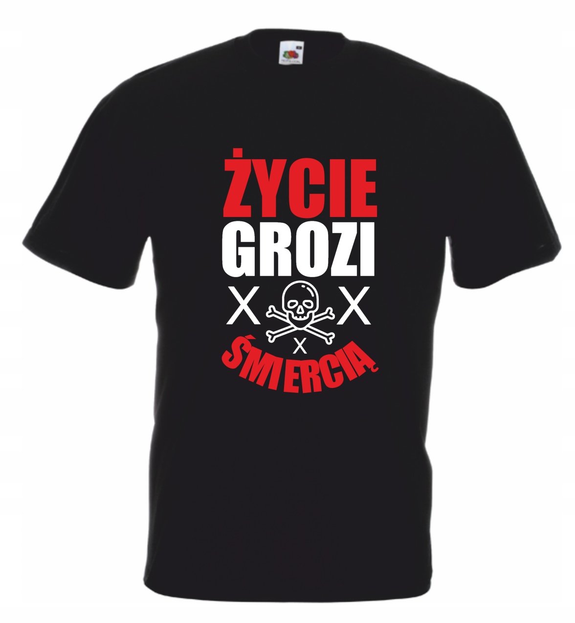 

Koszulka męska Życie Grozi Śmiercią r M