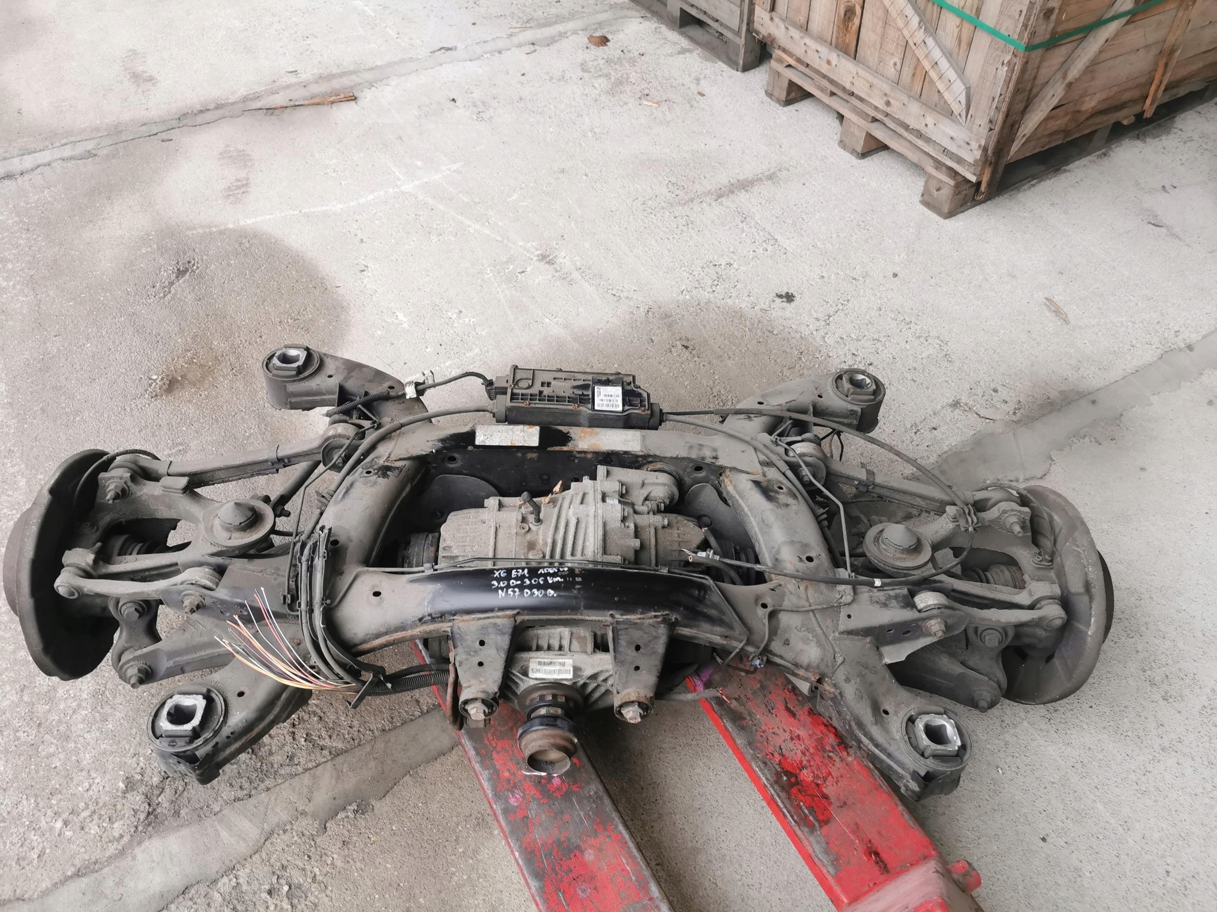 sususpension rear. complete XDRIVE BMW X6 E71 3.0D 306KM 3.15