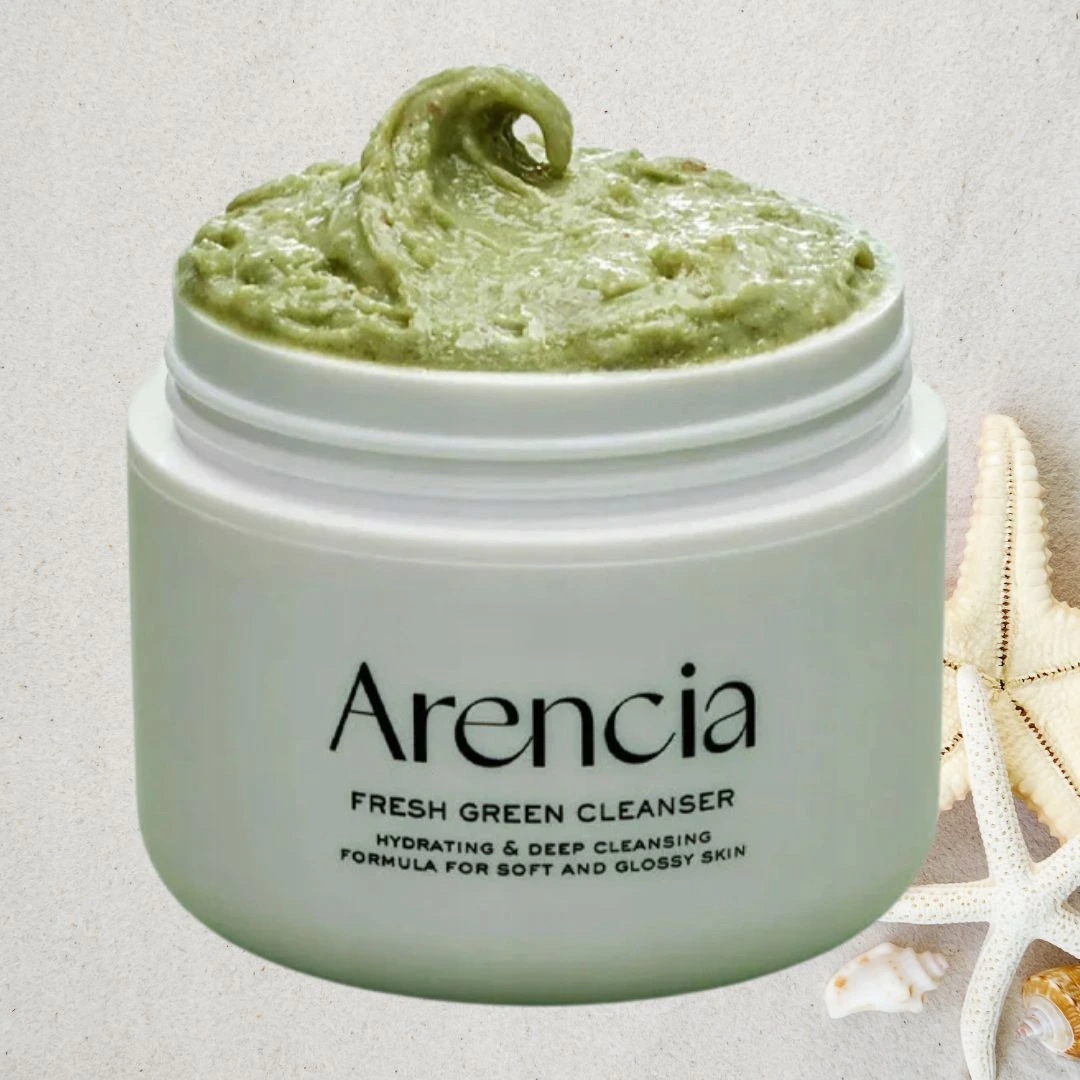 Arencia Fresh Green Rice Mochi Cleanser Čisticí balzám s práškem ze zel