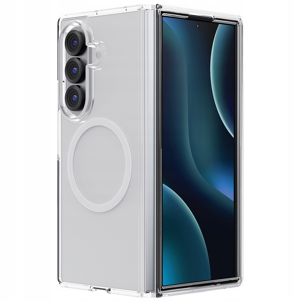 Pouzdro pro Samsung Z Fold7 Uniq LifePro Xtreme Magclick průhledné