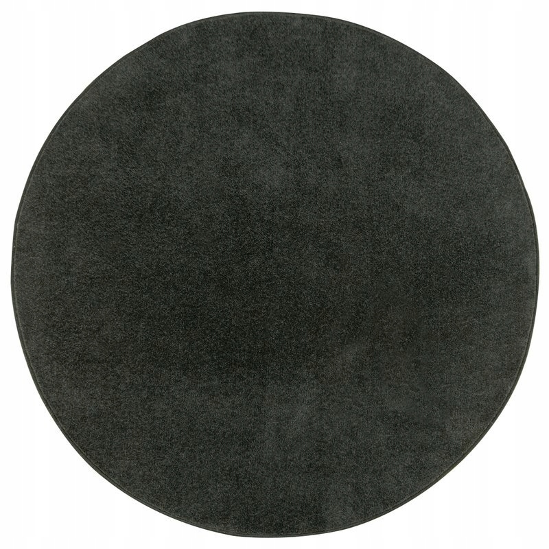 

śr. 150 cm Modny Czarny Okrągły Dywan Dynasty Koło