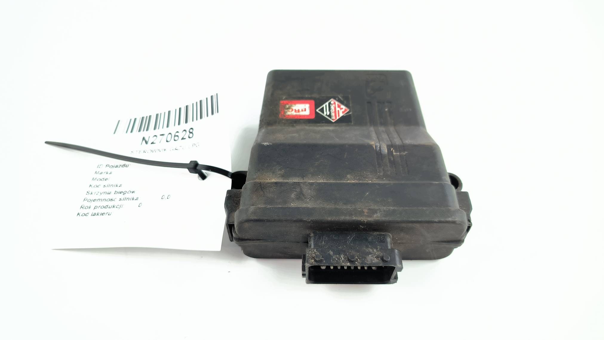 control unit gas LPG 67R-011002