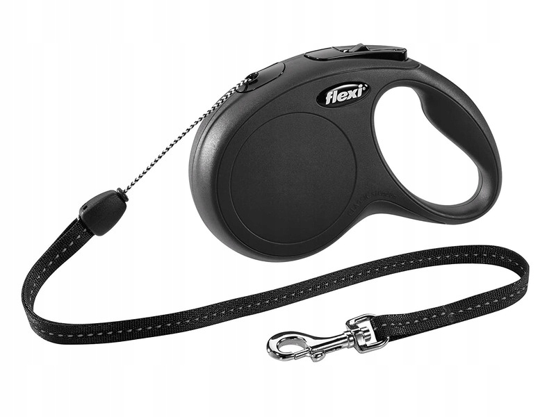 

Smycz Flexi New Classic S (8 m 12 kg) Czarny