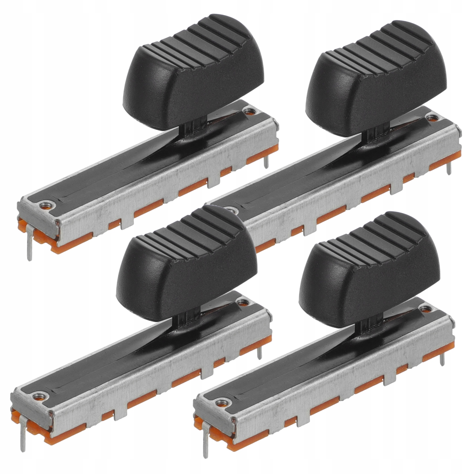 4 SZT. POTENCJOMETRY ŚLIZGOWE POTENCJOMETRY LINIOWE