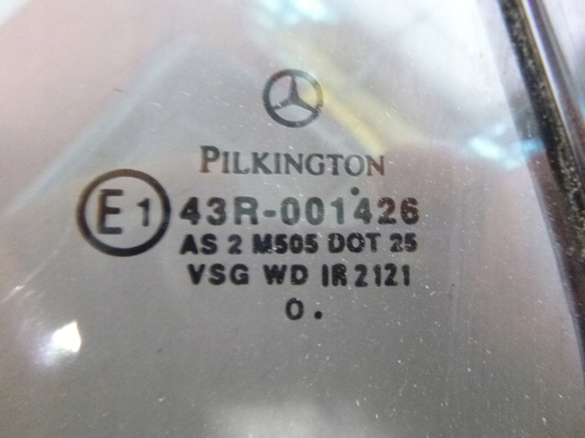 window side right Mercedes W215 CL 500 00-06r.