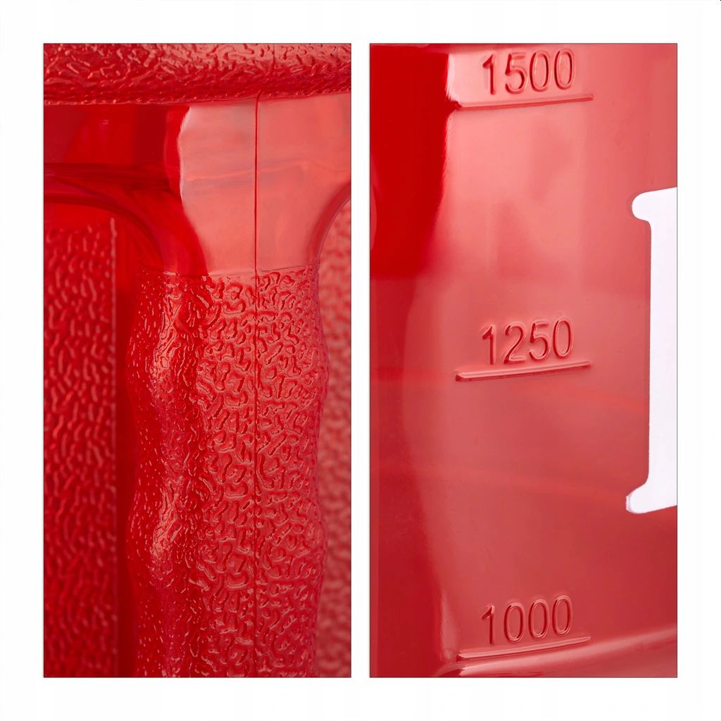 BUTELKA BIDON kanister 2,2L siłownia POWER czerwon Marka inna marka