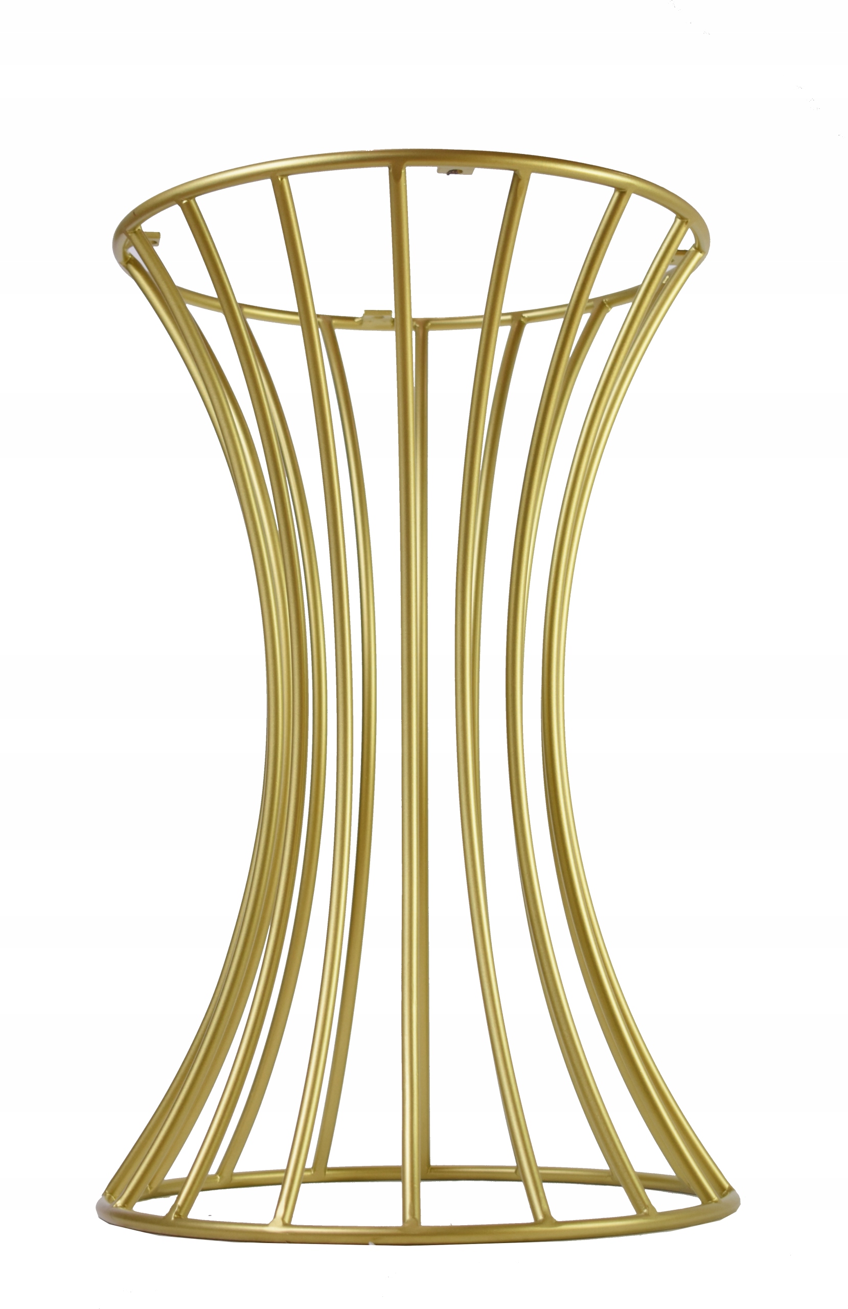 Kovová noha, zlatá základňa pre stôl 72 cm, stôl