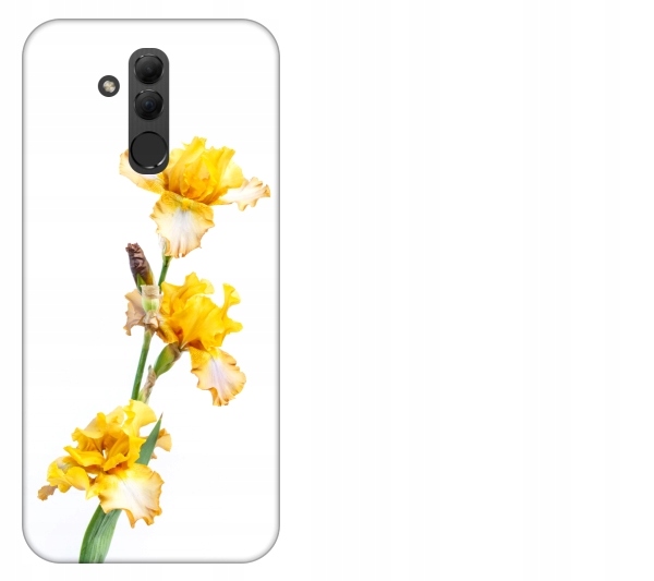 

Etui pokrowiec Huawei Mate 20 Lite Kwiat żółty akw