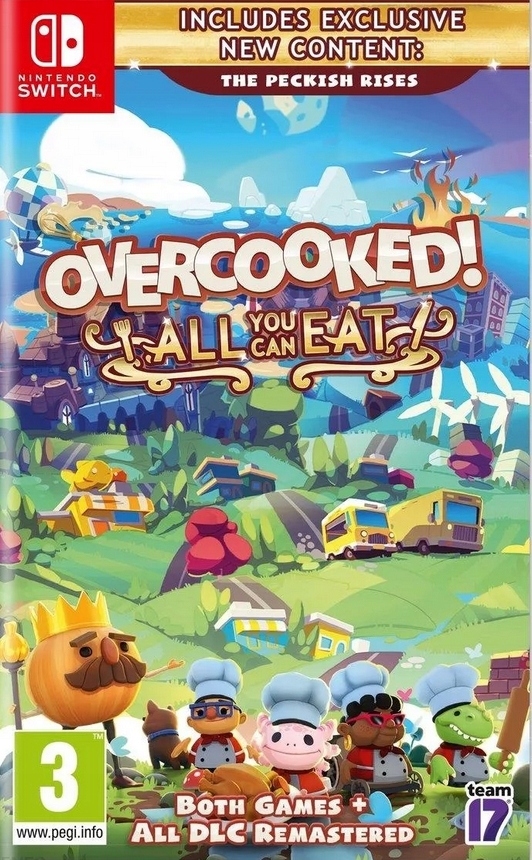 OVERCOOKED! JESZ ILE CHCESZ / ALL YOU CAN EAT! / ANG / SWITCH / KARTDRIDŻ Platforma Nintendo Switch