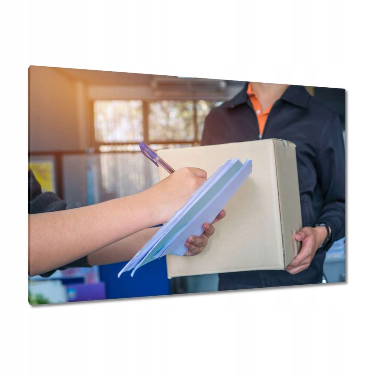 Obrazy 120x80 Podpis doručení