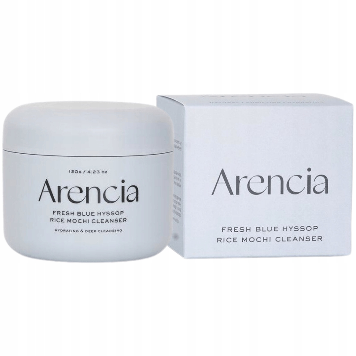 Arencia Fresh Blue Hyssop Rice Mochi Cleanser 120 g čisticí pasta na obličej