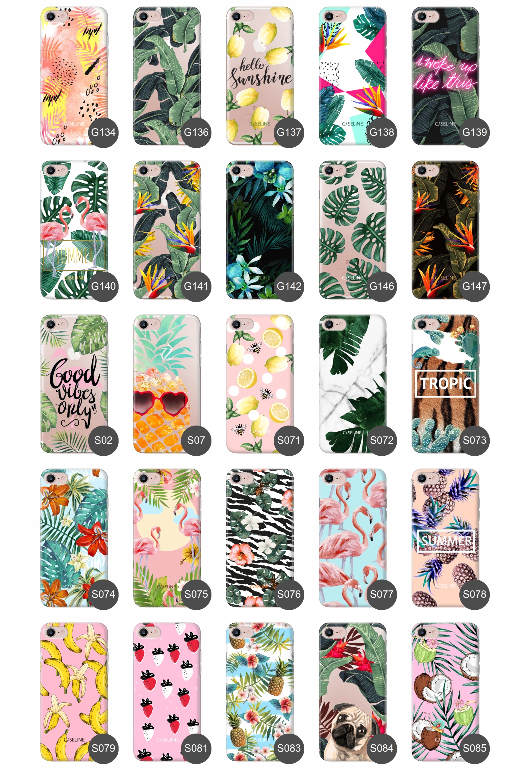 Etui case ultra guma wzory do iPHONE 8