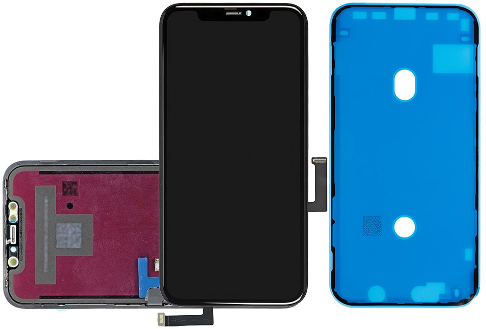 WYŚWIETLACZ +USZCZELKA DO APPLE iPHONE 11 A2111 LCD ŁATWY MONTAŻ