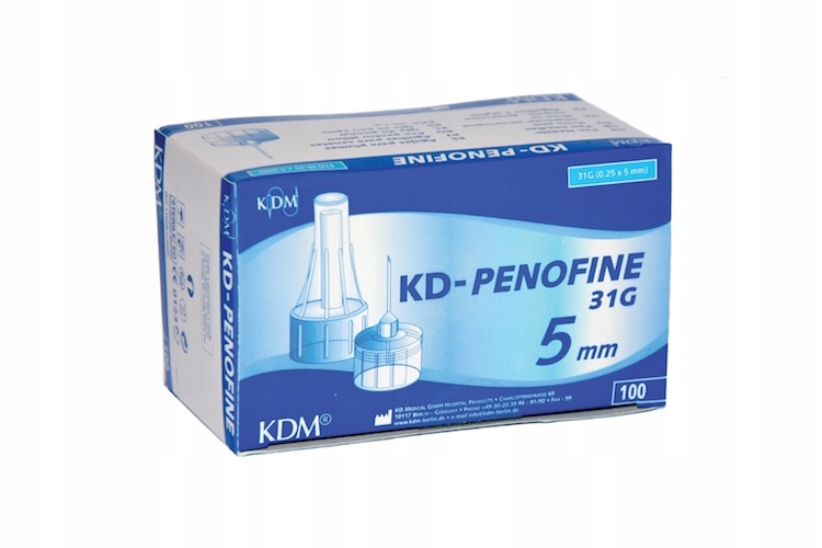 

Igły Do Penów Kdm 31G 5 mm -100 Niemieckie