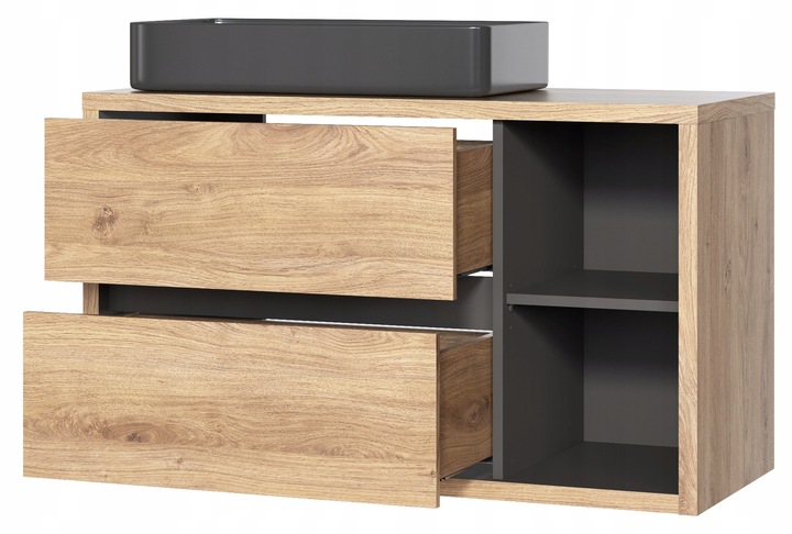 Szafka wisząca pod umywalkę 100CM DEVON 823 GRAFIT Kod producenta devon 823