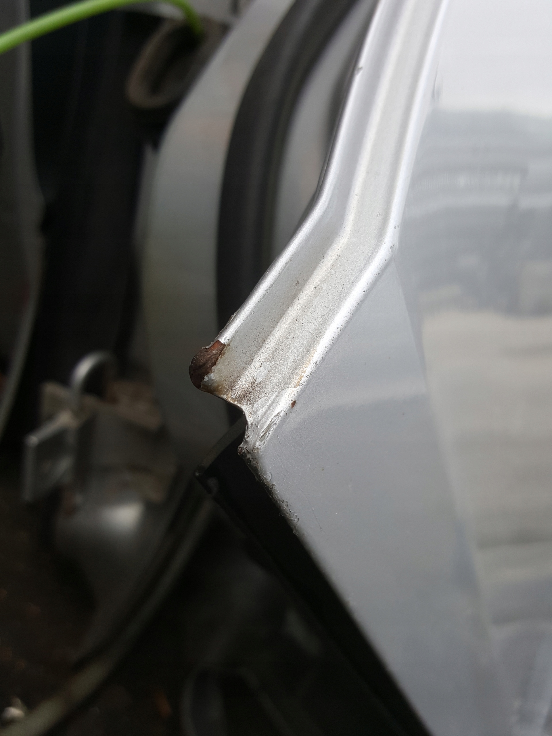 Tür links heck hinten BMW 5 E61 KOMBI silberne OE